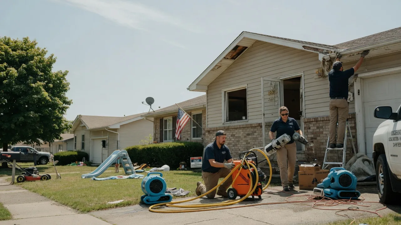 Water Damage Restoration in Bellville, OH near me